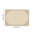 thumbnail image 3 of Diatomite Floor Mat Household Bathroom Absorbent Door Mat Bathroom Diatomite Foot Mat Non Slip Floor Mat Absorbent Drying Mat, 3 of 6
