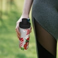 thumbnail image 6 of Daiia Christmas Gnome With Love Printed 18 OZ Sports Insulated Kettle Drinking Cup Water Bottle Stainless Steel Kettle Portable Cup For Gym, 6 of 7