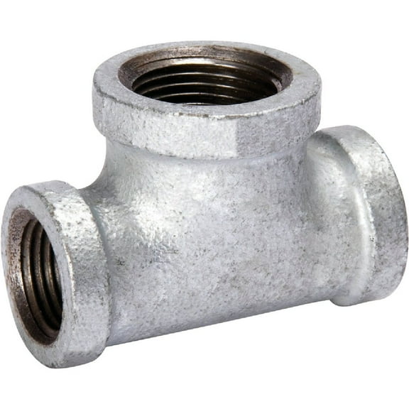Southland Malleable Iron Reducing Galvanized Tee 510-334HN - 1/2 In. x 1/2 In. x 3/4 In.