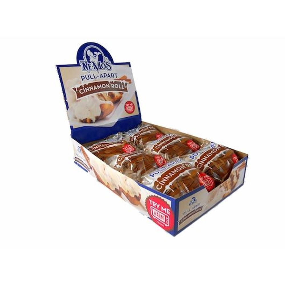 Ne Mos Pull Apart Cinnamon Roll, 4.4 Ounce - 6 per pack -- 6 packs per case.