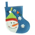 thumbnail image 1 of Mini calcetín navideño Sunnimix con decoración para tarjetas de regalo titulares de cubiertos azul, 1 of 5