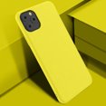 thumbnail image 2 of TORUBIA For iPhone 11 Pro 5.8 Inch Back Case Slim Fit Soft TPU Phone Case Built-in Velvet Material Anti-Scratch Protective Cover,Can effectively extend service life Lemon yellow, 2 of 8