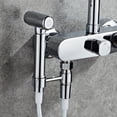 thumbnail image 3 of 1pcs Bidet Sprayer Holder 360°rotatable Punch Shower Head Bracket Durable Bathroom Shower Head Accessoies, 3 of 9