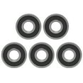 thumbnail image 2 of Miniature Ball Bearings Deep Groove Ball Bearing Rubber Sealed Bearings Rubber Sealed Ball Bearing Radial Ball Bearing 10PCS Miniature Ball Bearings High Accuracy Rubber Sealed, 2 of 8