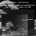 thumbnail image 2 of ATTACK SHARK CM05SE Glass Gaming Mouse Pad,16.14x12.20 in Tempered Glass Hard Mouse Pad with Nano-Textured Surface, Non-Slip PU Leather Base,9H Scratch Resistant Large Mouse Mat for FPS &PC Gaming, 2 of 9