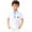 White, variant on Boys' Sailboat Embroidered Short Sleeve Shirt, 100% Cotton Collared Polo for Kids, Machine Washable & Comfortable, Sizes 3T-14, White,Size 11-12 T