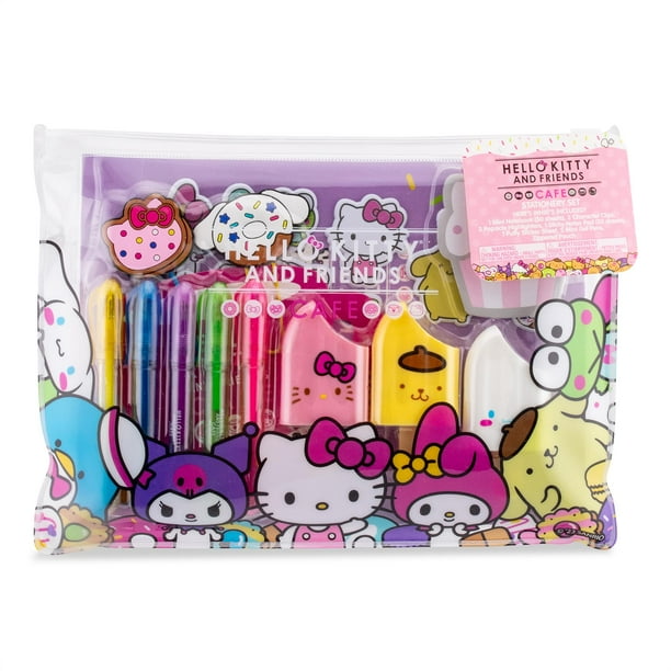 Sanrio Hello Kitty 22 Piece Stationery Pouch Set - Walmart