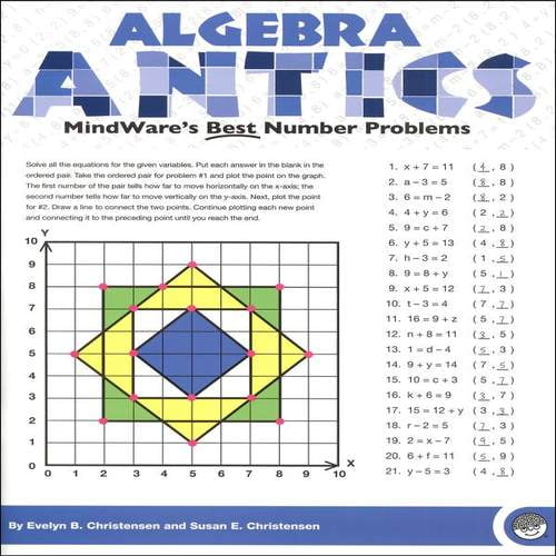 algebra antics math mosaics walmartcom walmartcom