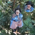 thumbnail image 4 of 12 Inch Halloween Decor Witch Props Laughter Control Horror Hanging Decoration, 4 of 4