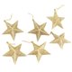 thumbnail image 3 of Paquete de 6 adornos para árbol de Navidad: adornos colgantes de estrellas dorados, 3 of 4