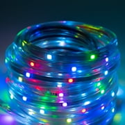 Better Homes & Gardens 16.4ft Color-Chasing LED Strip Light, 1 Count, With Remote, Indoor/Outdoor