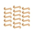 thumbnail image 2 of GUOOL 16Pcs Blank Sash Holiday Beauty Pageant Wedding Party Decorations Plain Sash Brown, 2 of 9