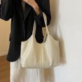 thumbnail image 3 of Bolso de mano Btafrte retro Otoño E Invierno Gran Capacidad blanco, 3 of 9