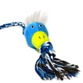 thumbnail image 6 of Pet Fit For Life Plush Tough and Durable Squeaky Dog/Puppy Wand Rope Toy - Duck, 6 of 6