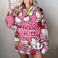thumbnail image 1 of Sudadera con capucha 3D de Hello Kitty de Disney Sanrio para mujer, ropa de calle Harajuku, sudaderas con capucha de manga larga, sudaderas deportivas, 1 of 1