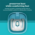 thumbnail image 4 of Homedics Smart Space Bubble Mate Collapsible Foot Spa, Heat-Maintaining, Bubble Massage with Pumice Stone and Splash Guard, 4 of 7
