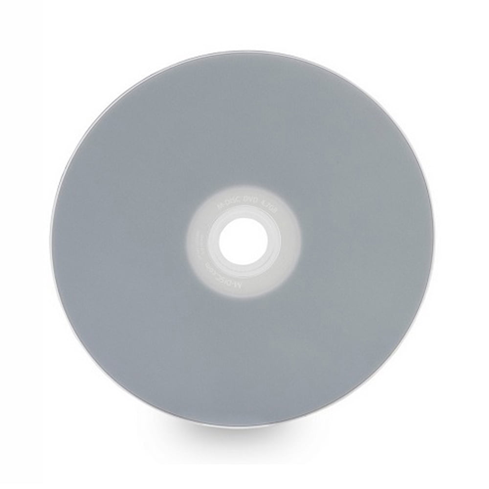 25 Pack Millenniata M-Disc DVD 4.7GB 4X White Inkjet Printable Recordable Disc