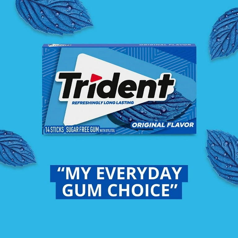 Sugar-Free Gum, Original Mint, 14 Sticks/Pack, 12 Pack/Box Sugar-Free Gum, Original Mint, 14 Sticks/Pack, 12 Pack/Box