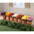 OakRidge™ Artificial Mum Bush, Vibrant Silk Mums with Flexible Stems