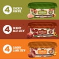 thumbnail image 4 of Rachael Ray Nutrish Savory Favorites Wet Dog Food Variety Pack, 8 oz. Tubs (Pack of 6), 4 of 11