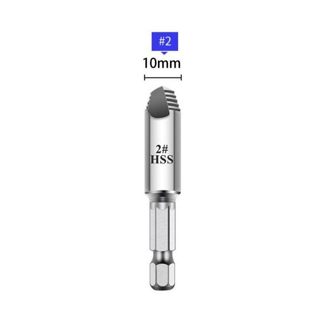 BTOER 1PC Broken Screw Extractor Remover Set Easy Out Damaged Stripped Drill Bits Bolt Removal Rusted Broken Wire Extractor