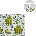 thumbnail image 5 of Coolnut Cute Frogs Grass On White Bath Shower Curtain Liners 60x72in 100% Polyester Waterproof with Curtain Hook, 5 of 5