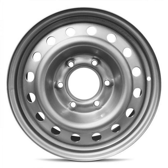 Wheel Rim for 2020-2022 ford Bronco 16x7 in Painted Silver Steel Rim Direct Fit