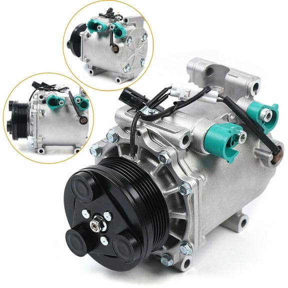 Miumaeov A/C AC Air Conditioner Compressor w/ Clutch For 2003 2004 2005 2006 Mitsubishi Outlander 2.4L