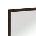 thumbnail image 2 of Conner Rectangular Mirror Cappuccino, 2 of 5