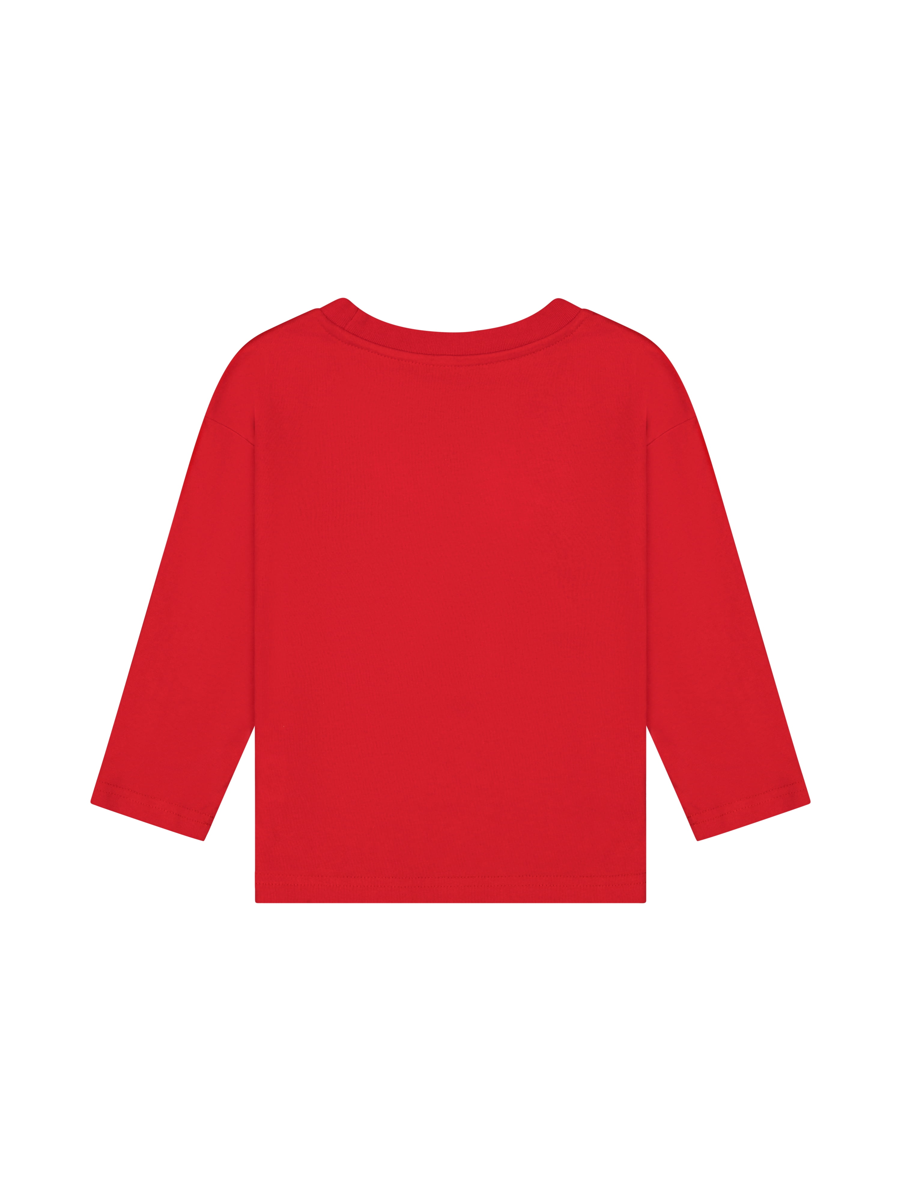 Dr. Seuss The Grinch Toddler Unisex Long Sleeve Red Tee Shirt, Sizes 12M-5T