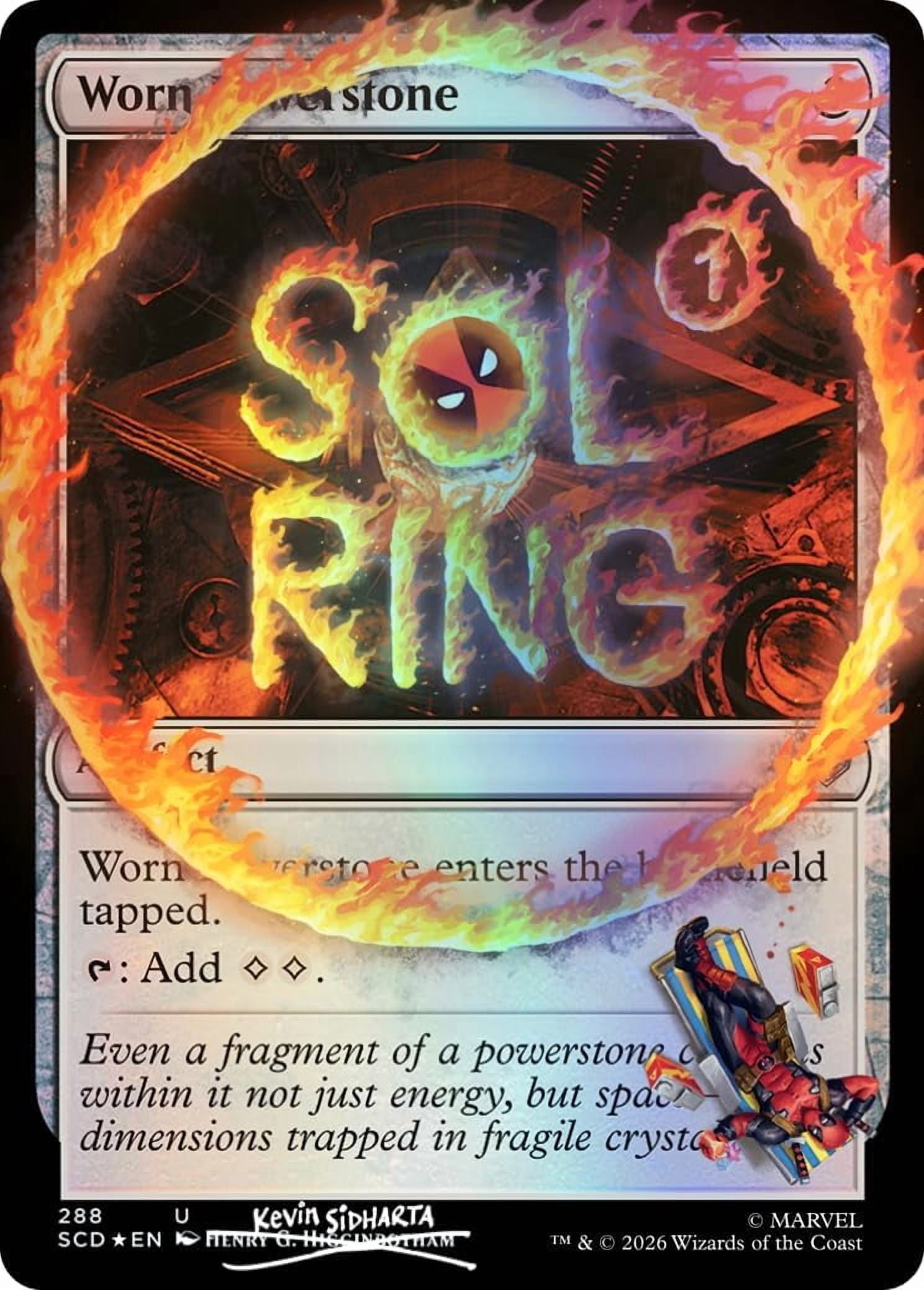 Magic: The Gathering Secret Lair x Marvel's Deadpool: I Fixed It (You're Welcome) Traditional Foil Edition