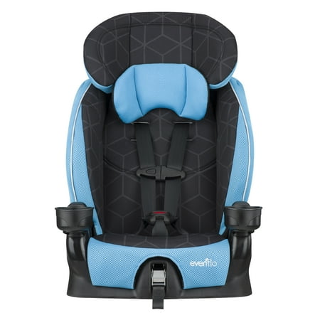 Evenflo Advanced Harness Booster Seat, Glacier (Best Booster For 4 Year Old)