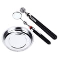 thumbnail image 4 of Magnetic Parts Tray Set, Rubber Coated Base Stainless Steel Magnetic Tool Bowl Prevent From Scratching Round Non   For Workshop, 4 of 8