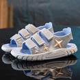 thumbnail image 4 of Gyujnb Kids Star Sport Sandals Adjustable Strap Non- Sole Breathable for Outdoor Beach & Walking,4.5-5 Years, 4 of 8