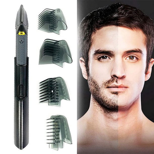 Herramienta de corte de pelo JanHm con ajuste de titanio afeitadora y peluquero corporal diseño inalámbrico impermeable