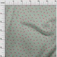 thumbnail image 2 of oneOone Polyester Lycra Fabric Dot & Chinese Hand Fan Fashion Printed Craft Fabric BTY 56 Inch Wide, 2 of 4