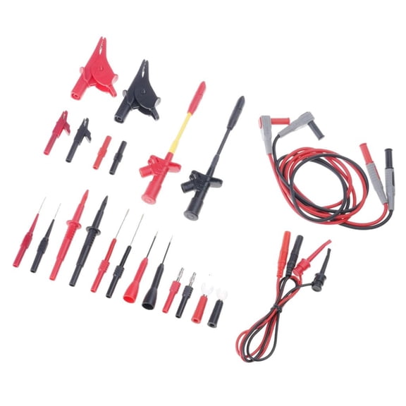 CEORPER Multimeter Test Leads with Tweezer Test Leads Set for Digital Multimeter Testing