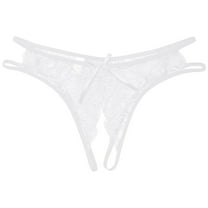 Women's Low Waist Panties Women'S Sexy Lace Underpants Open Crotch Panties Low Waist Briefs Underwear, Women's Panties