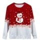 thumbnail image 5 of Mujeres moda cuello redondo Navidad manga larga Tops blusa pulóver sudadera Fridja  FKASFK1376, 5 of 5
