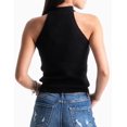 thumbnail image 3 of Blusa básica cuello halter Balam, 0088 (Negro) negro M, 3 of 3