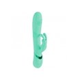 thumbnail image 1 of Vive Mimi 10 Function Silicone Rechargeable Triple Motor G-Spot Vibrating and Tapping Rabbit Vibrator, Green, 1 of 4