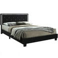 thumbnail image 2 of Home Square 3-Piece Set with King Platform Bed & 2 Nightstands in Black, 2 of 15