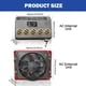 thumbnail image 3 of Aspligo 24V Electric Truck Camper Van Air Conditioner Automotive Split Air Conditioner Unidad de CA 6000 BTU para camión, semi camiones, RV, Van ac Nueva Energía, 3 of 9