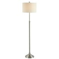 thumbnail image 3 of Safavieh Leeland Simple Glam Floor Lamp, Brush Nickel, 3 of 4