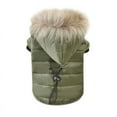 thumbnail image 5 of Winter Small Large Dogs Clothes Wear Jacket Costume Chihuahua Coats for Pets Clothing With Caps, 5 of 6