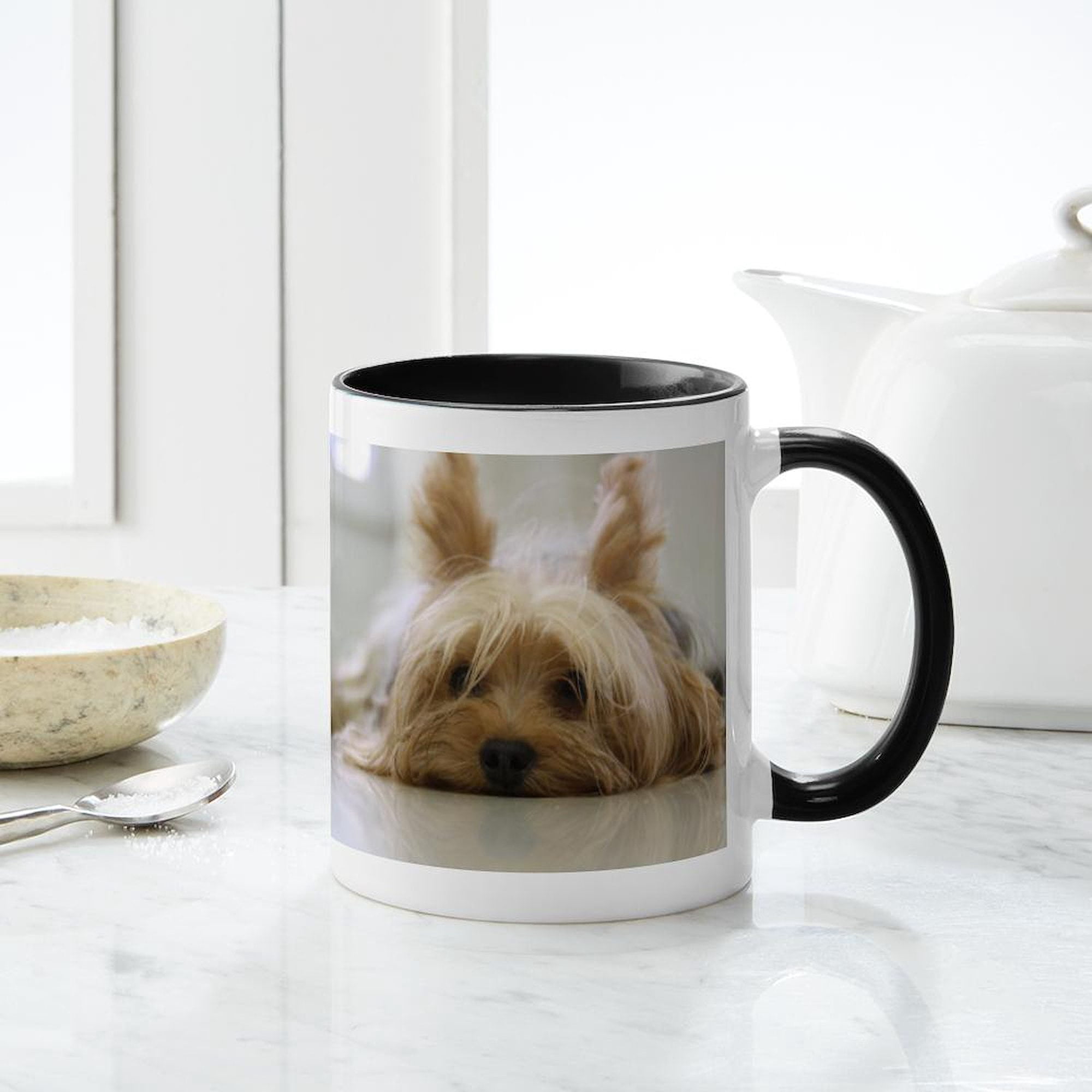 CafePress Yorkie Dog Mug - Thumbnail 3