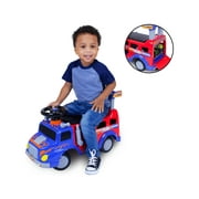 Adventure Force Monster Rig Carrier Transportation Ride on for Kids 1-3 Years Old, Supports up to 44lbs