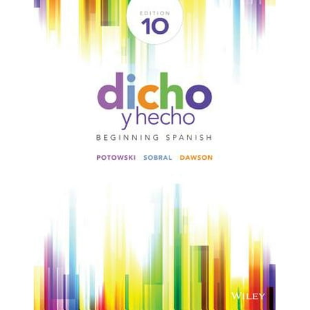 Dicho y Hecho : Beginning Spanish