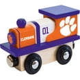 thumbnail image 4 of Masterpieces NCAA Clemson Tigers motor de tren de juguete de madera real, 4 of 5