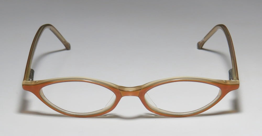 NEW SMARTCLIP 903 MENS/WOMENS CAT EYE FULL-RIM HONEY / PEARL WITH BROWN CLIP-ON CAT EYE WITH POLARIZED FRAME DEMO LENSES 45-15-140 SUNGLASS LENS CLIP-ONS FLEXIBLE HINGES EYEGLASSES/EYEGLASS FRAME